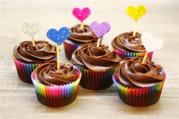 Čokoládové cupcakes
